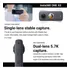 Insta360 One X2 360 Cámara Con Visualización Táctil - 5.7k30 360 Video, Modo De Cámara Frontal Constante, Foto De 18mp 360 + Instapano | El Paquete Incluye Adaptador De Montaje Para Gopro Ecosystem Y