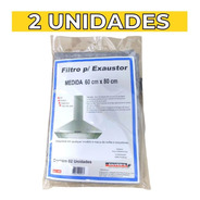 Filtro Manta Para Coifa, Exaustor, Depurador - 2 Unidades