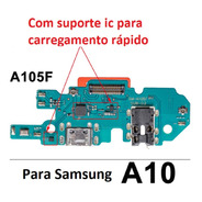 Placa Carga Conector Usb Samsung A10 A105 - Original Turbo 