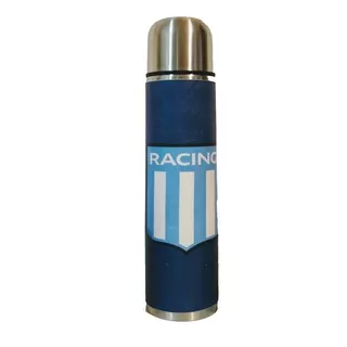 Termo Acero Inoxidable 1/2 L Forrado Eco Cuero Racing 