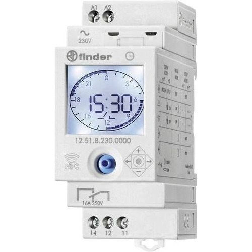 Timer Digital Interruptor Horario Diario/semanal Finder