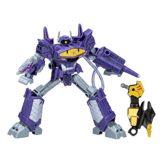 Figura De Acción Transformers Earthspark Deluxe Shockwave