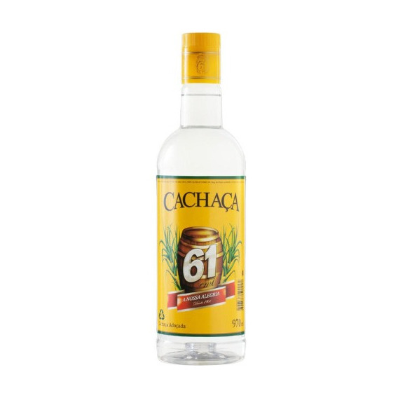 Cachaza 61 Economica 970ml - mL a $83