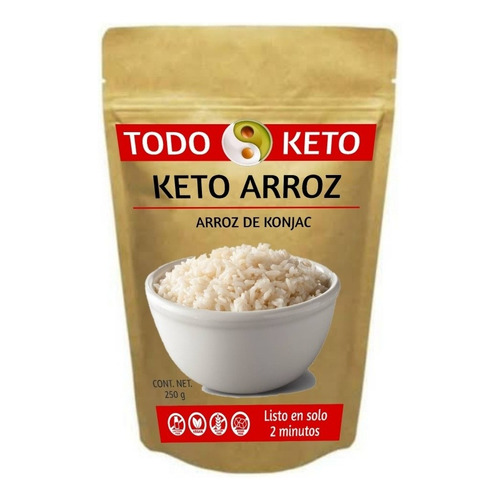 Arroz De Konjac Keto Sin Gluten