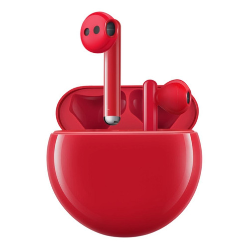 Auricular in-ear inalámbrico Huawei FreeBuds 3 rojo