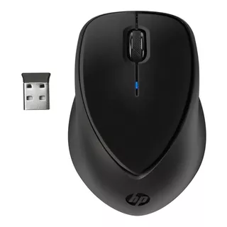 Mouse Inalambrico Hp Comfort Grip Wireless H2l63aa Color Negro