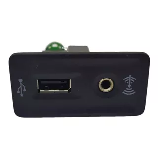 Entrada Adaptador Porta Usb Vw Golf Jetta Fox 5g0035222e