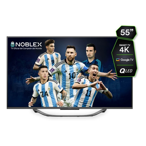 Smart Tv Noblex Dq55x9500pi Qled 4k 55'' Black Series Con Google Tv