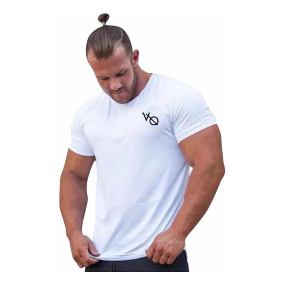 Playera Deportiva Casual Corte Pegado Elástica Vanquish A03m