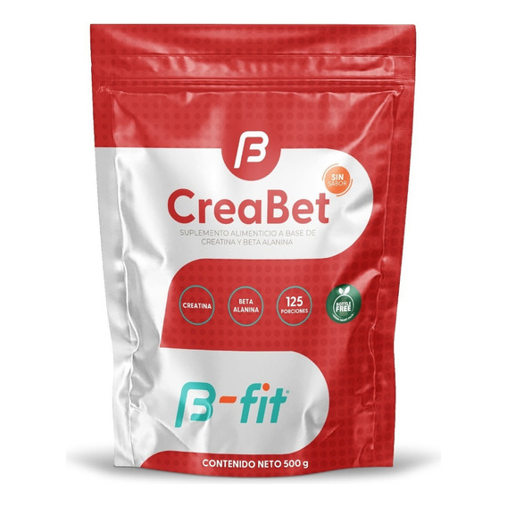 Creatina Monohidratada Creabet - 500g B-fit Sabor Sin sabor