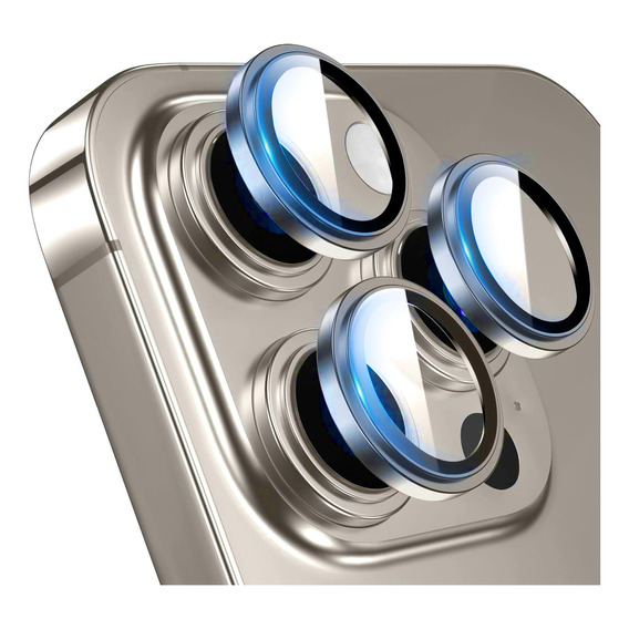 Vidrios Protectores Camara Para iPhone 15 Pro / 15 Pro Max