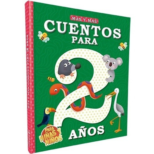 Mas Y Mas Cuentos Para 2 Años - Latinbooks - Libro Tapa Dura