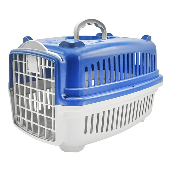 Transportadora Rígida Para Viaje Mascota Perro Gato 44x31x27