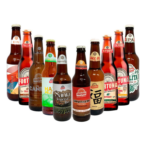 Super Combo Cervezas Artesanales Fortuna 355ml C/u