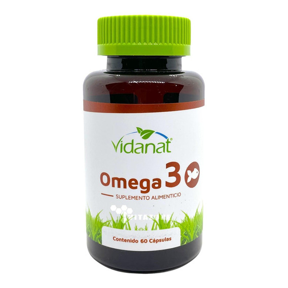 Omega 3 Vidanat 60 Cápsulas 1 Gr