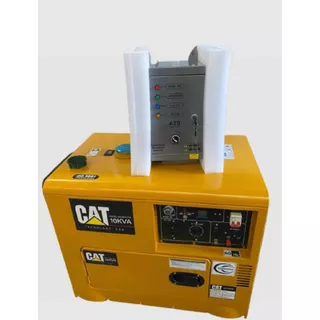 Generador-planta Eléctrica Cat 10kva 110-220v. + Transfer .