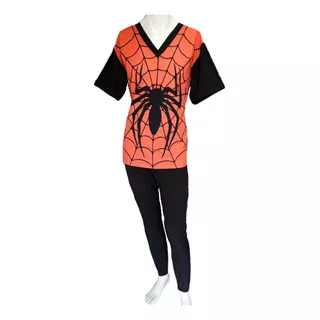 Conjunto Medico Scrub Quirurgico Hombre Repelent Spiderman 2