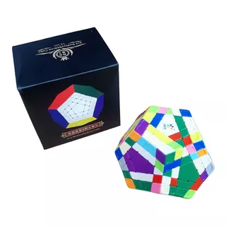 Gigaminx Yuxin Megaminx 5x5 Cubo Rubik Stickerless Sculpture