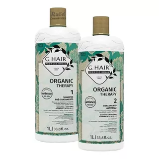 Kit Progressiva Organica Ghair Organic Therapy (2 X 1 Litro)