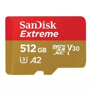 Tarjeta Memoria Sandisk Extreme Micro Sd 512gb New 190 Mb/s
