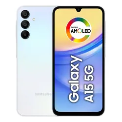 Samsung Galaxy A15 5G Tela de 6.5" 90Hz 256GB Dual Chip Azul Claro no Mercado Livre com oferta e cupom de desconto