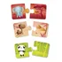 Puzzle Casita De Animales Ingles Montessori / Matekid´s