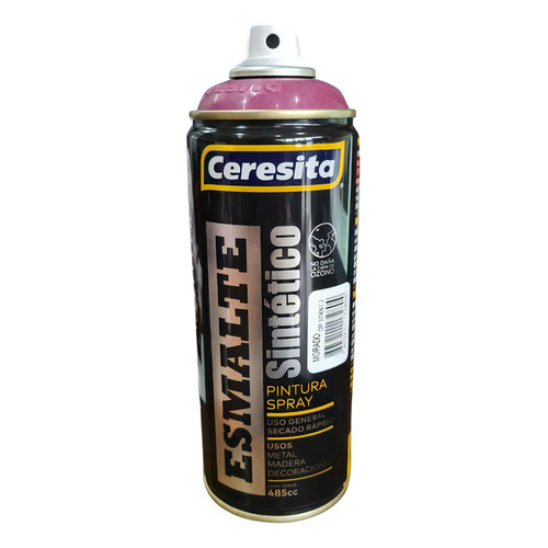 Spray Aerosol Ceresita Esm. Sintético Secado Rápido 440 C.c. Color Morado