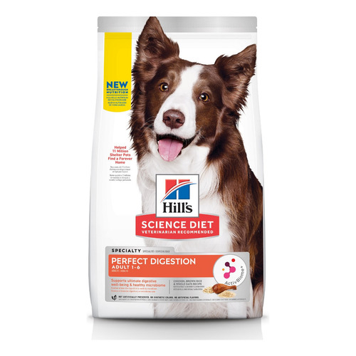 Hill's Science Diet Perfect Digestion comida para perro adulto 5.7kg