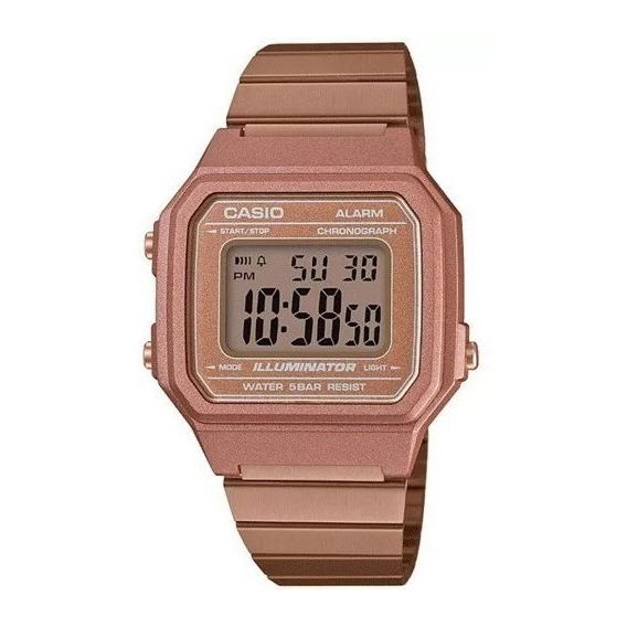 Reloj Mujer Casio B650wc Rose Gold Retro/ Envío Gratis