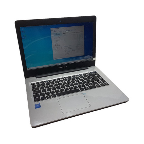 Notebook Positivo Bgh A1100i 14 , N3060, 4gb Ram, 500gb Hdd Color Gris