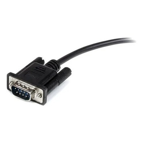Cable Startech Extension Serial Db9 Machohembra Mxt1002mb /v Color Negro