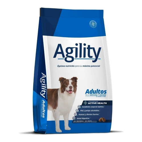 Alimento Agility Active Health Agility Active Health  para perro adulto de raza mediana y grande sabor mix en bolsa de 15kg