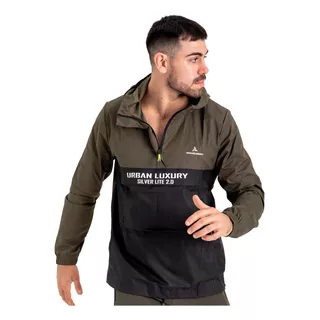 Buzo Anorak Rompeviento Hombre Urban Luxury Urbano Deportivo