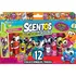 Set De 12 Marcadores Finos Biselados Con Aroma Scentos
