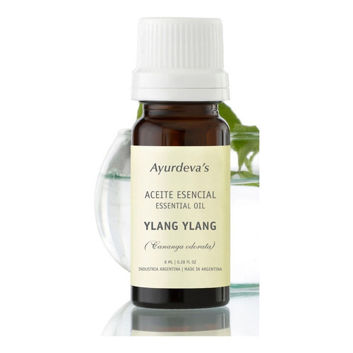 Aceite Esencial Ylang Ylang Ayurdeva's 100% Puro Y Natural
