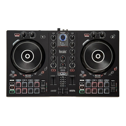 Controlador DJ Hercules DJControl Inpulse 300 negro de 2 canales