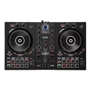 Controlador Dj Hercules Djcontrol Inpulse 300 Negro De 2 Canales