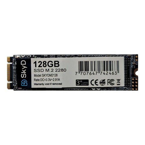 Disco Estado Solido Ssd M.2 Sata 128gb 2280 Skyd 