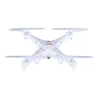 Mini Drone Syma Explorers X5c Com Câmera Hd Branco 1 Bateria