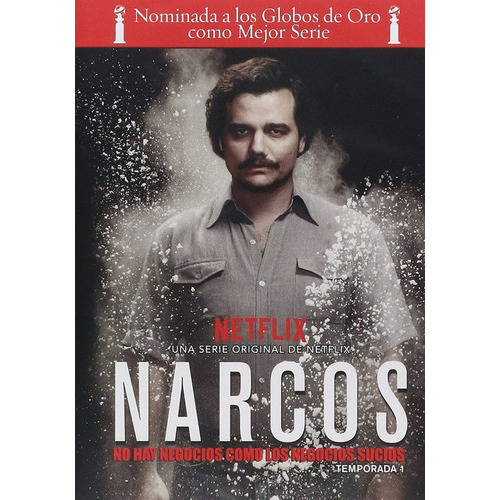 Narcos Netflix Primera Temporada 1 Uno Dvd