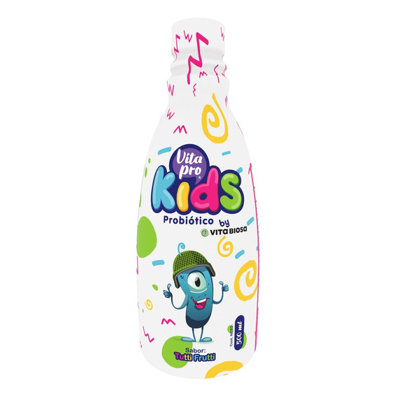 Probiótico Vita Pro Kids Tutti Frutti X 500 Ml Envío Gratis