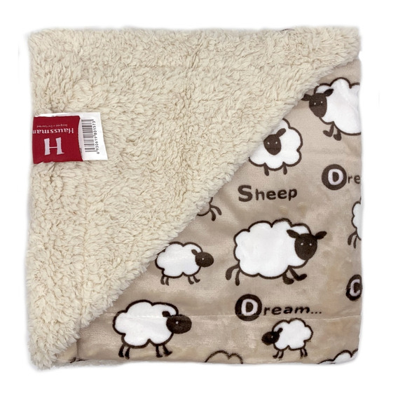 Frazada De Cuna Flannel/corderito 110x150cm. Sheep