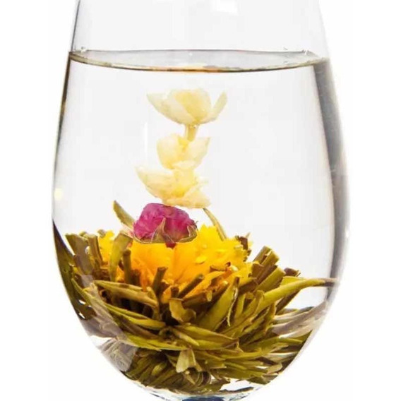 Té Verde Floreciente Blooming Tea 16 Piezas