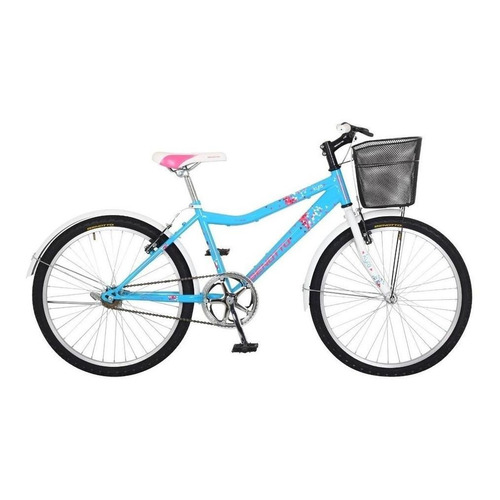 Bicicleta Benotto Montaña Kyra R24 1v Frenos V Acero Color Azul/Blanco Tamaño del cuadro n/a