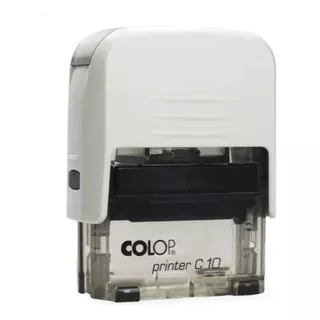 Carimbo Colop Automático Printer C10 Branco