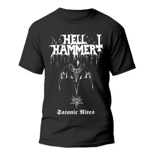 Remera Hellhammer - Black/death Metal - Serigrafia
