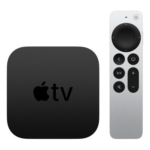 Apple Tv 64gb 4k (3º Gen) Wi-fi Color Negro Tipo De Control Remoto Control De Voz