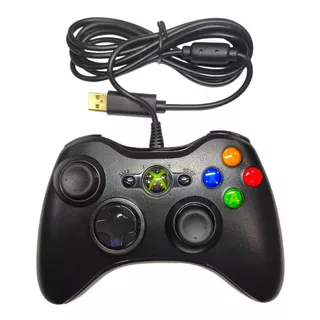 Control De Xbox 360 Alámbrico Compatible Con Pc Nuevo Caja