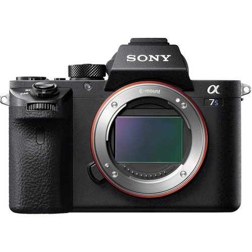  Sony Alpha 7S II ILCE-7SM2 sin espejo color  negro