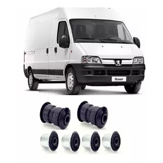 Kit 6 Bucha Feixe Mola Traseiro Peugeot Boxer Ano 2003